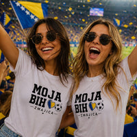 MOJA BIH ❤️ ZMAJICA – Ženska navijačka majica 🇧🇦