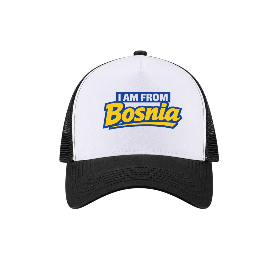 Kapa “I AM FROM Bosnia” – Nosi svoje porijeklo s ponosom 🇧🇦
