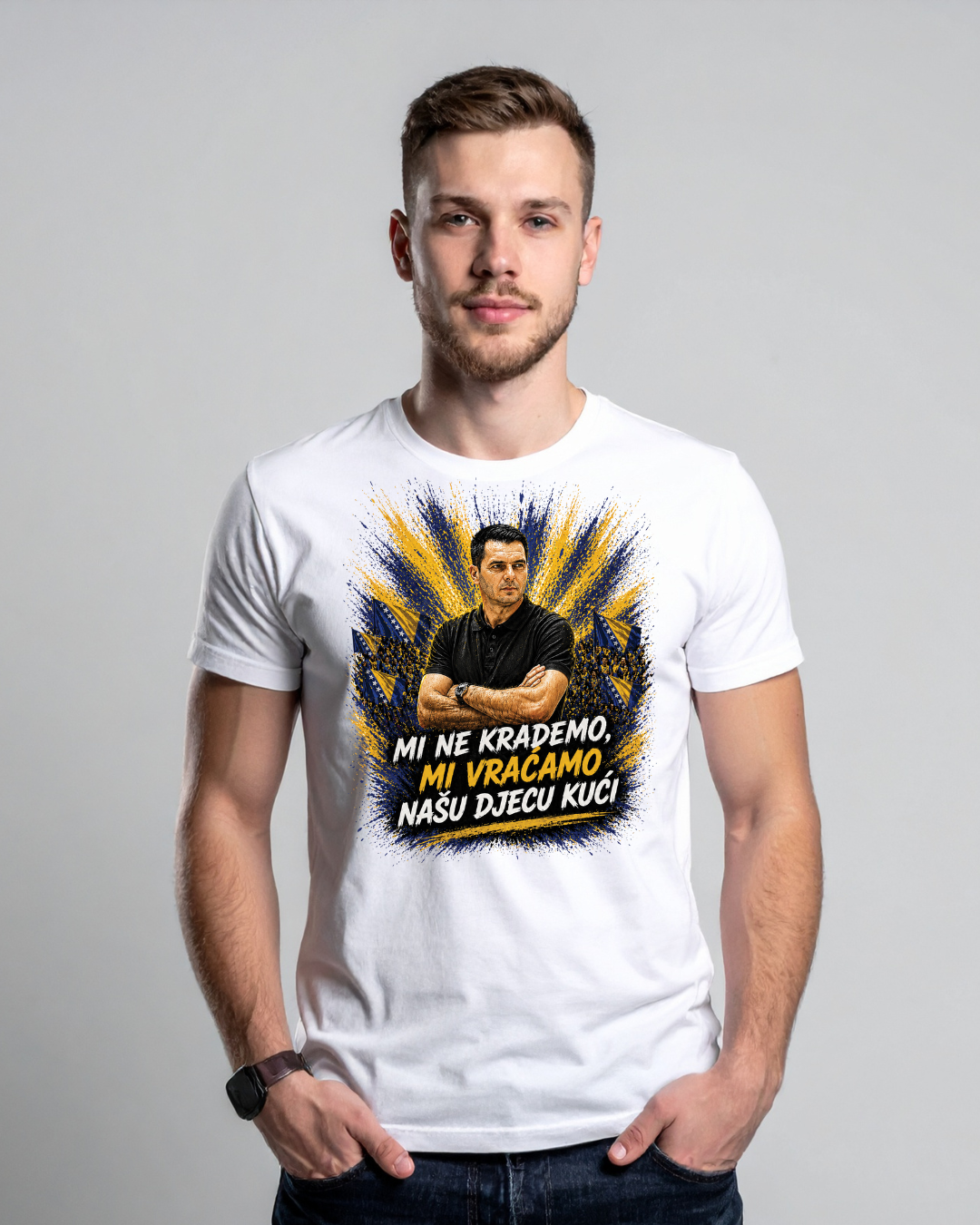 Navijačka majica Spahić BiH