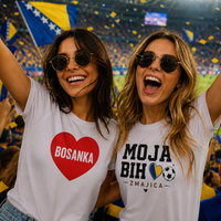 Ženska navijačka majica BiH – Zmajice uz Zmajeve 🇧🇦
